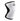 105401-01 - Rehband Rx Knee Sleeve - White/Black - 7mm - Front