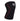 105436-02 - Rehband Rx Knee Sleeve - Black/Red - 7mm - Front