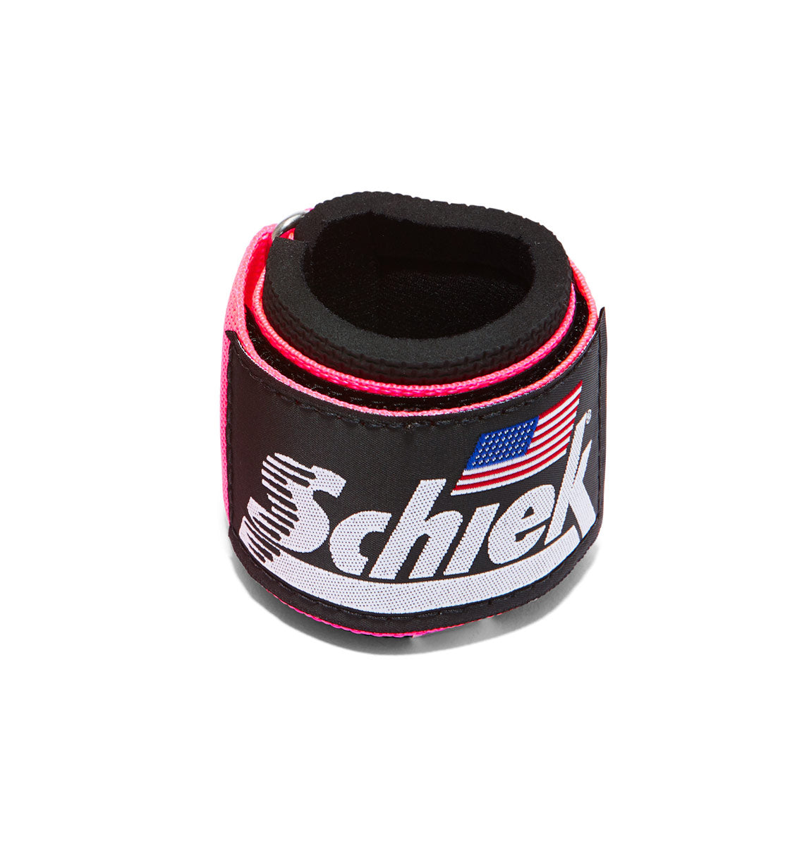 1100 Schiek Wrist Supports Straps Pink Front