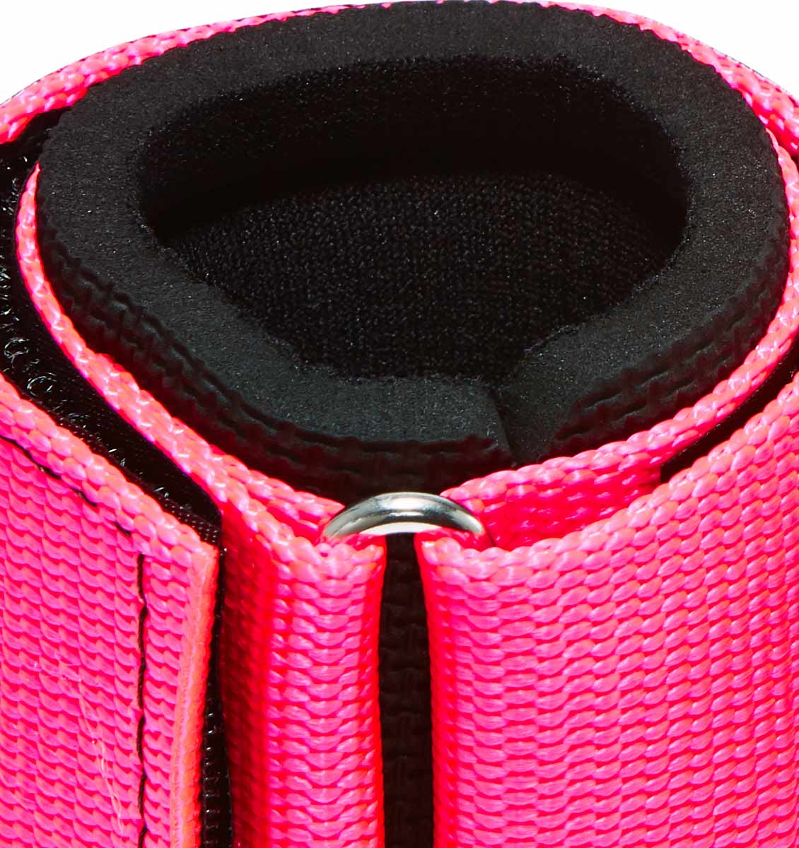 1100 Schiek Wrist Supports Straps Pink Strap Close Up
