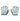 1265 Harbinger Womens Training Grip Gloves Pair Top
