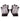 1315 Harbinger Mens Bioform Gloves Pair Top
