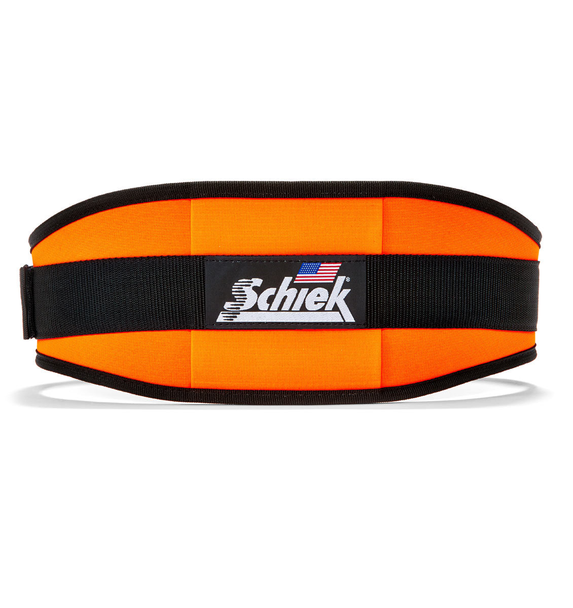 2006 Schiek Contour Weight Lifting Belt Orange Back