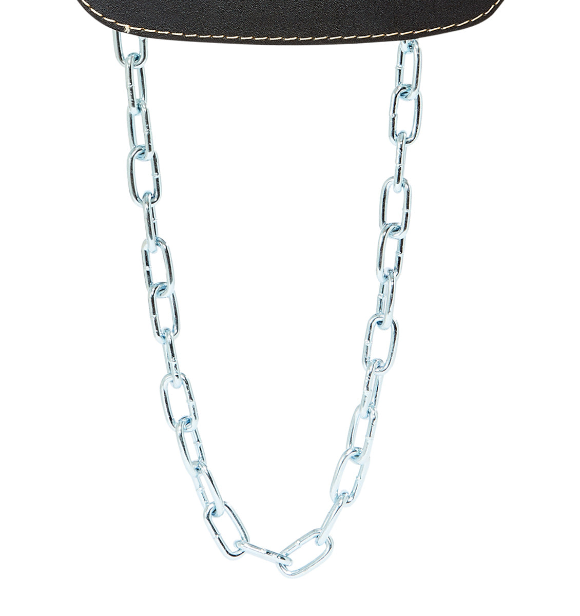 28800 Harbinger Leather Dip Belt Chain Close Up