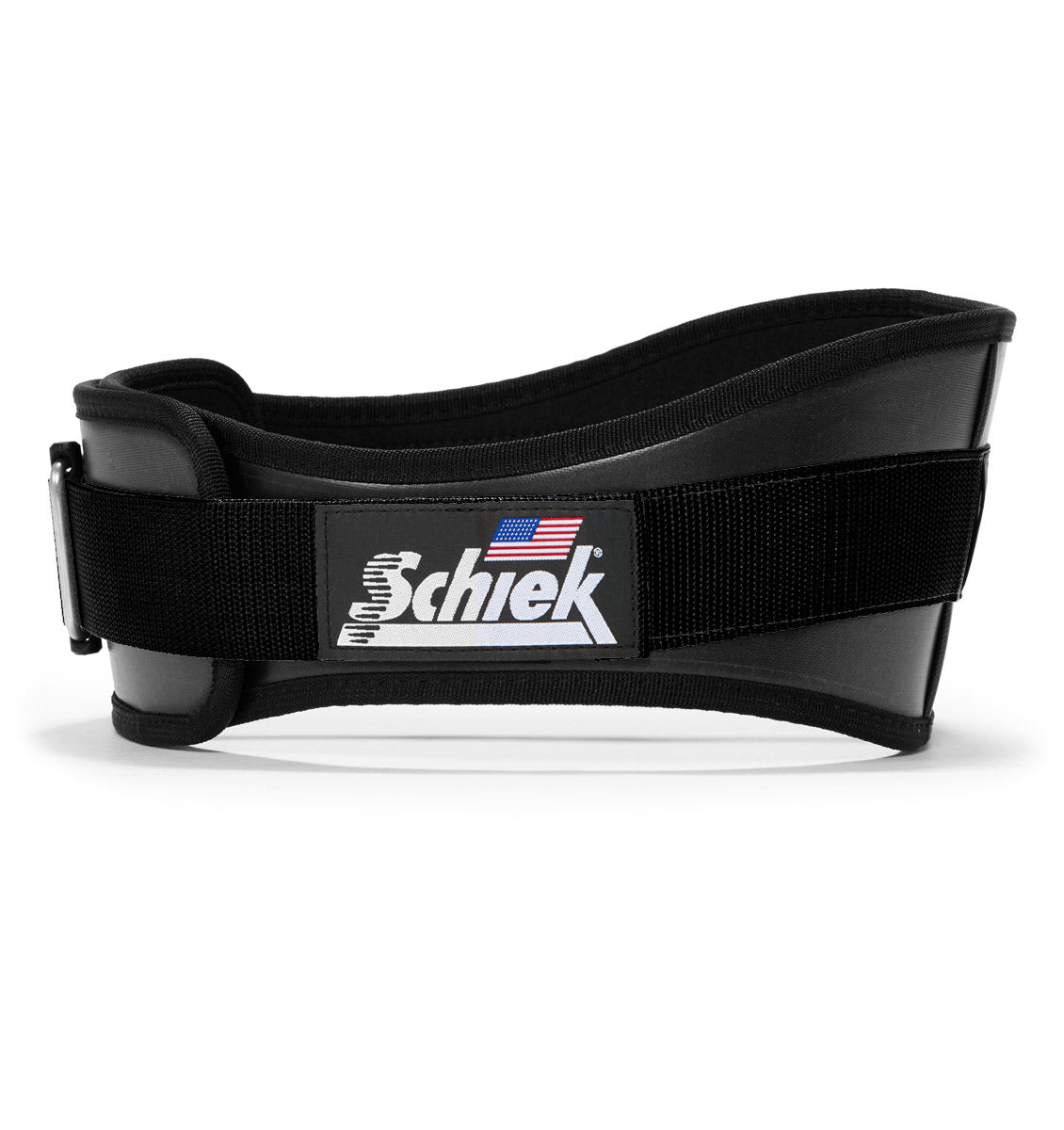 3006 Schiek Contour Weight Lifting Belt Black Side