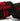 7044300 Harbinger Red Line Wrist Wraps Straps Pair Close Up