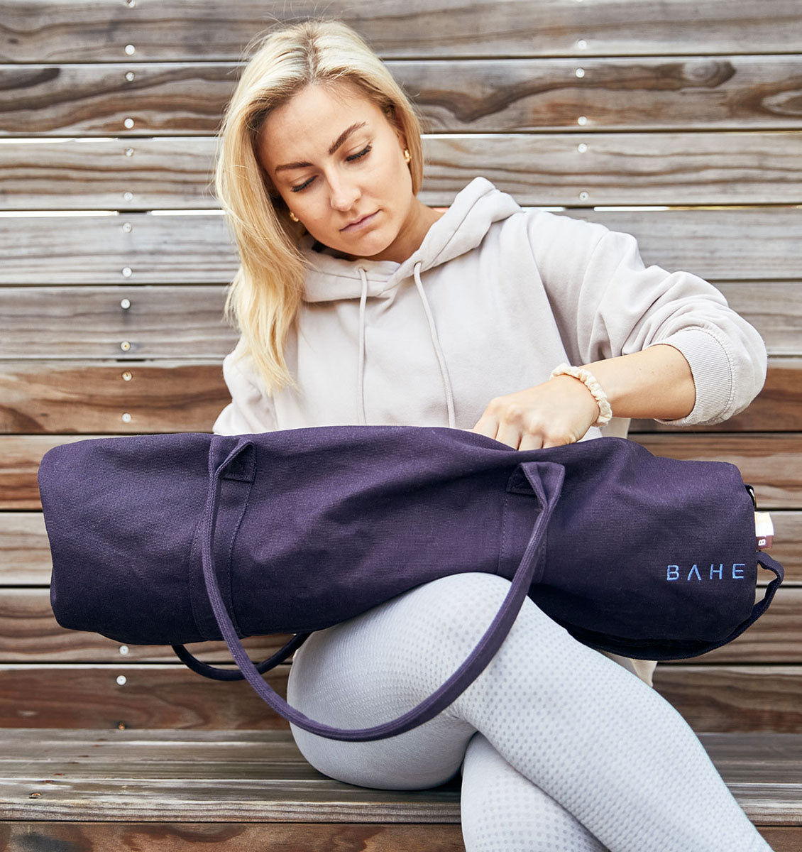 BAHE Everyday Studio Yoga Mat Bag - Moonlight - Lifestyle - 1