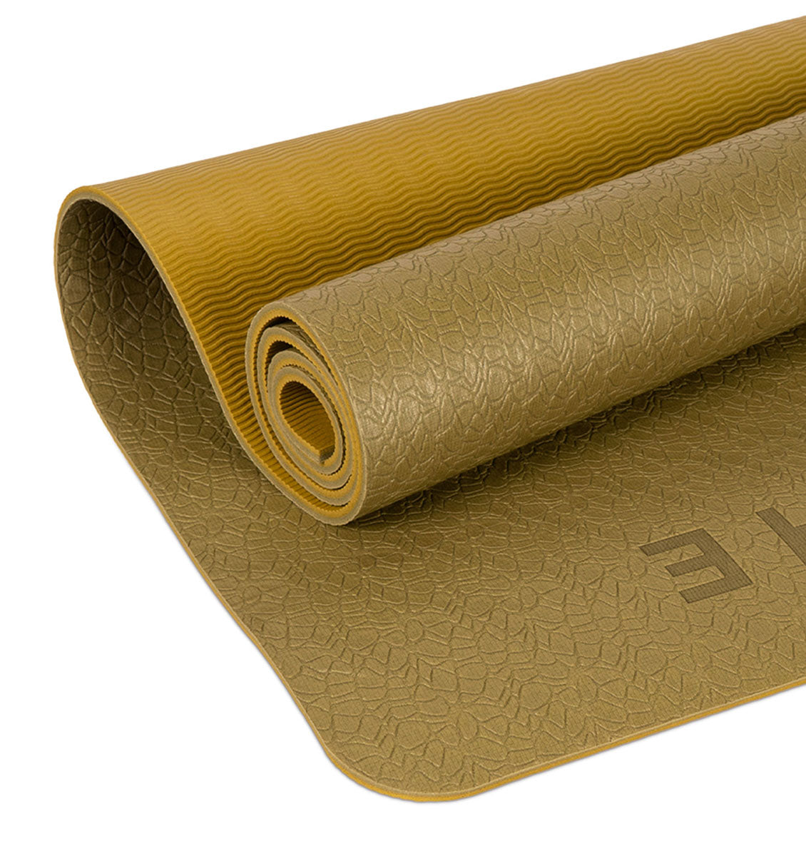BAHE Super Grip Yoga Mat - 6mm - Gold Kiwi