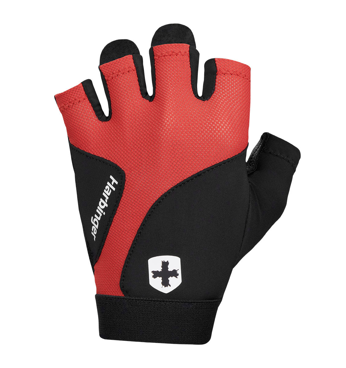 Harbinger Flexfit Gloves - Unisex - Black/Red - 2