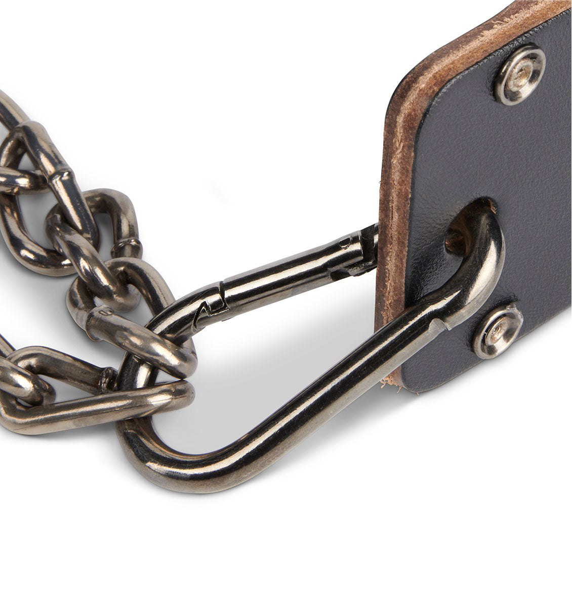 Harbinger Leather Dip Belt Attachment - 3