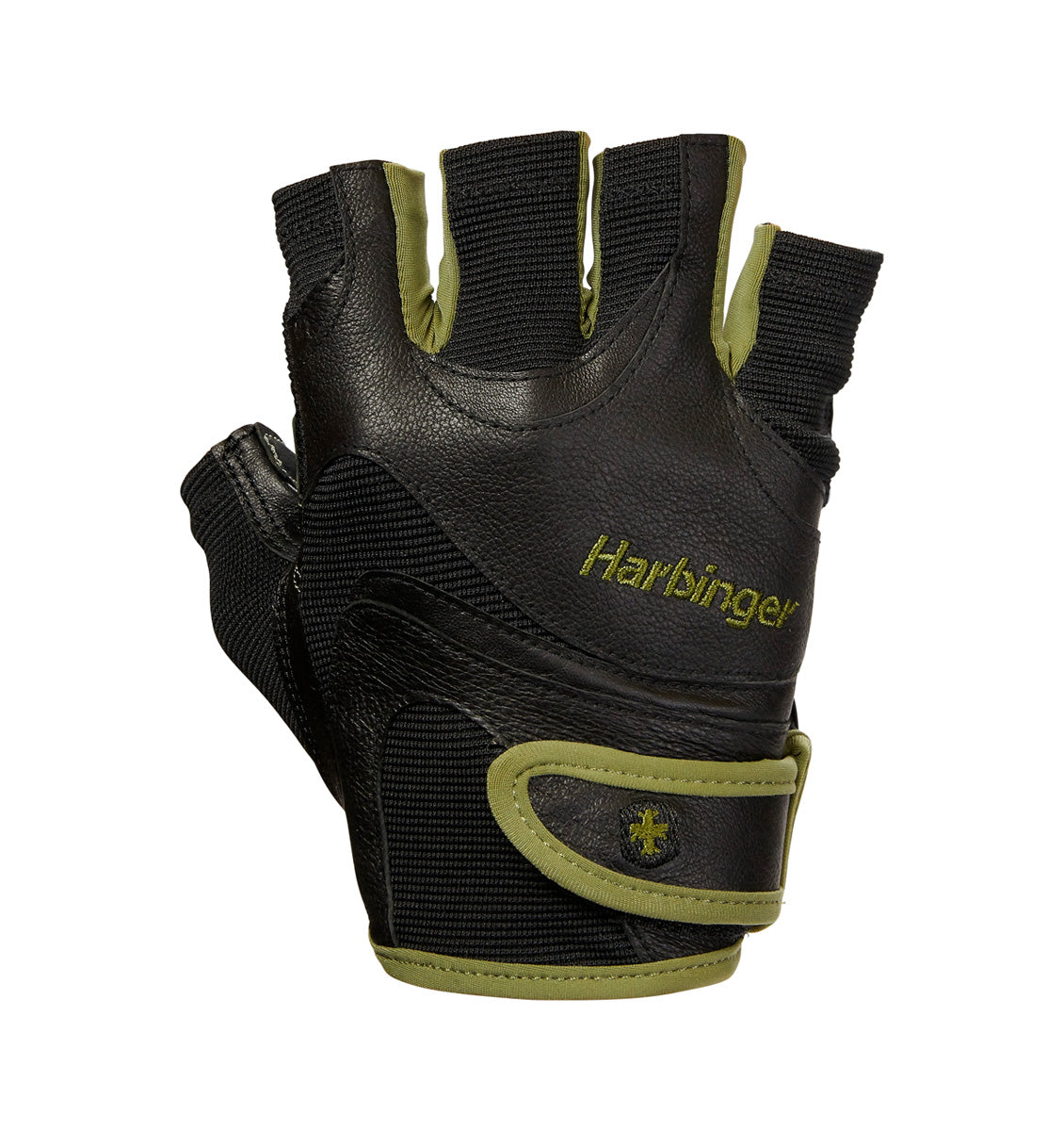 Harbinger Men's FlexFit Wash&Dry Glove Green Black - 1