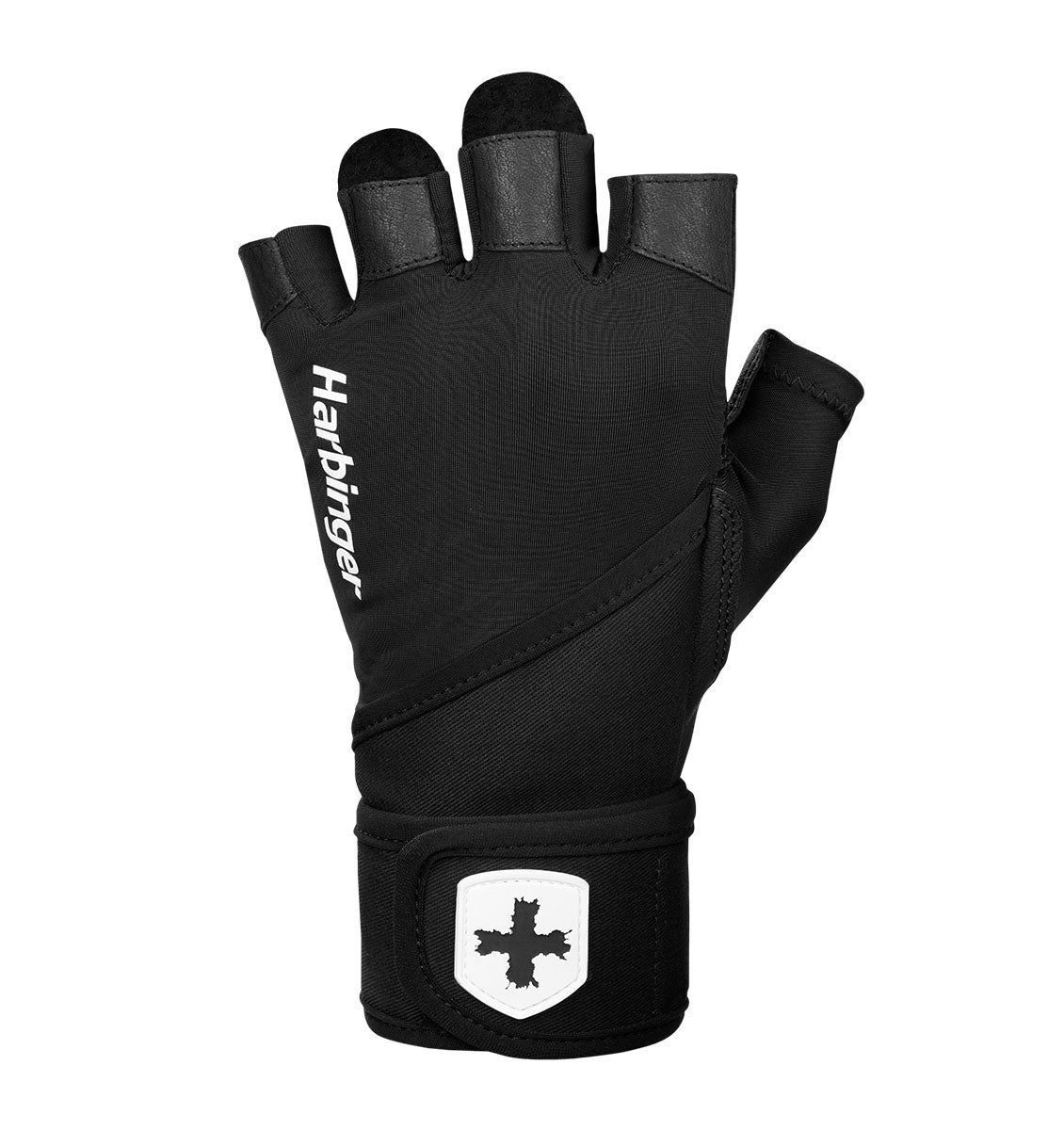 Harbinger Pro Wristwrap Gloves 2.0 - Unisex - Black - 2