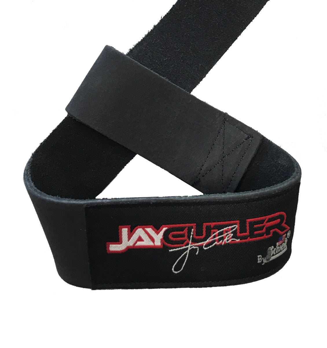 Jay Cutler Leather Lifting Straps by Schiek - 2