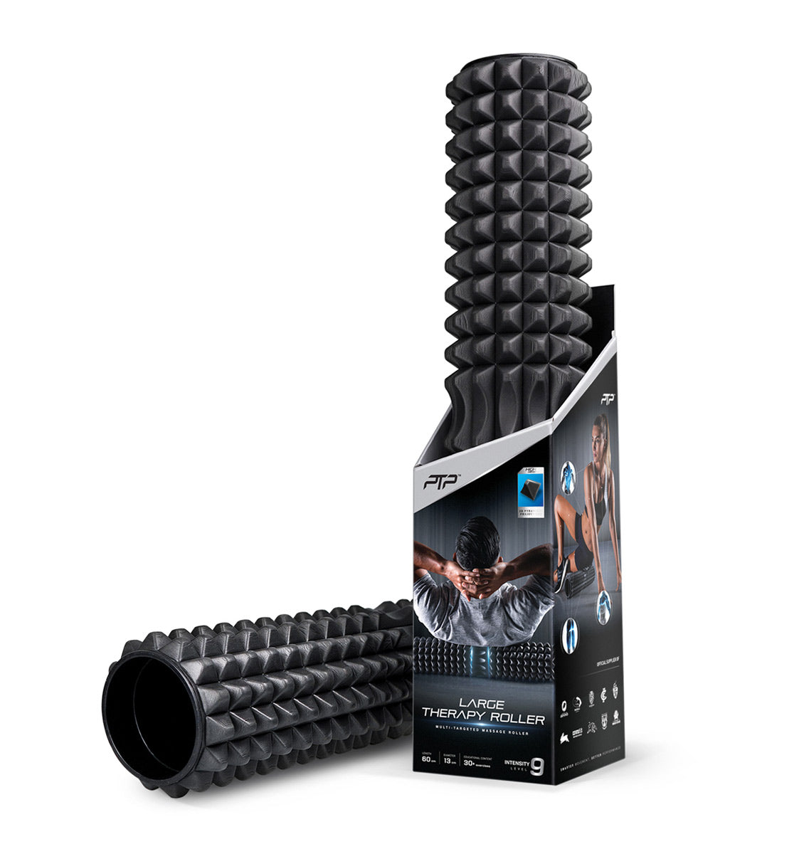 PTP Massage Therapy Foam Roller - Large/Firm - 1