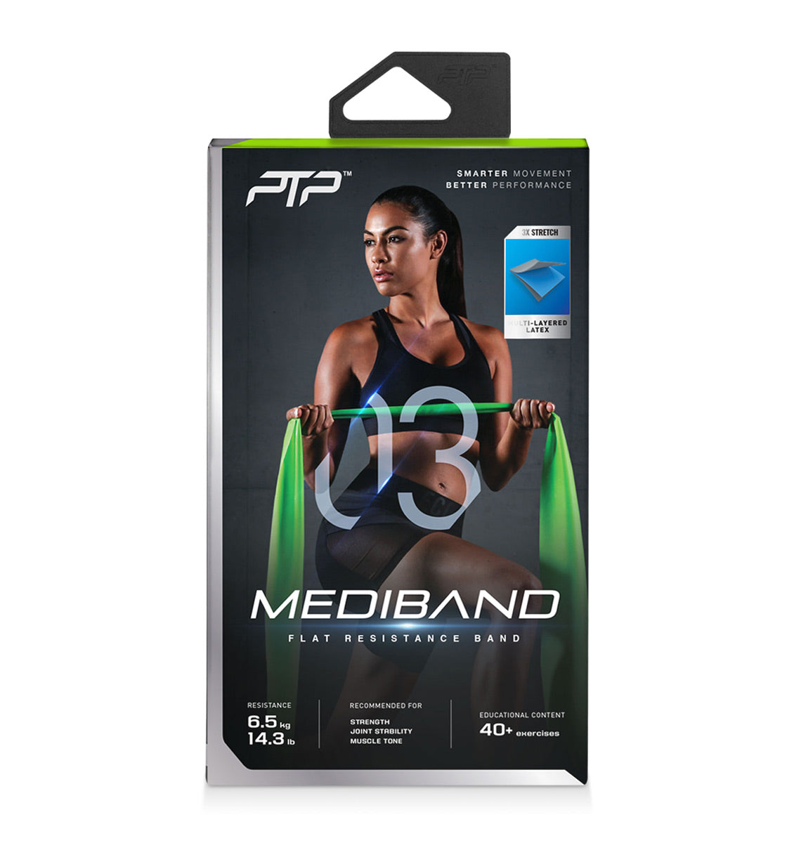 PTP Mediband - Green - Medium - 2