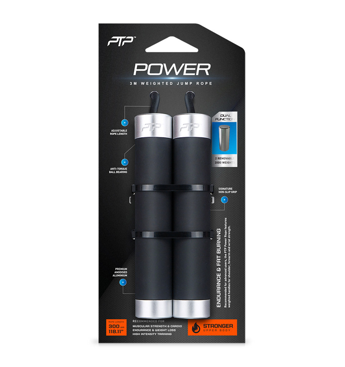 PTP Power Weighted Jump Rope - 1