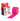 RKT228126000000 - RockTape Plain Rolls - Pink