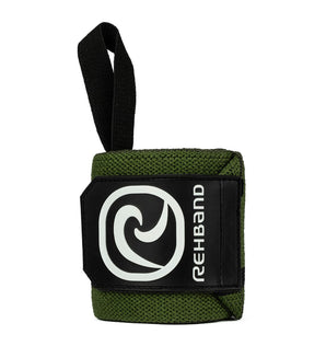 Rehband X-RX Wrist Wraps - 18" - Army Green - 9