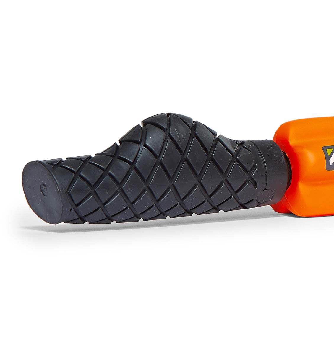 TPT3GRDSTKOR000 TriggerPoint The Grid STK Massage Stick Orange Handle Close Up