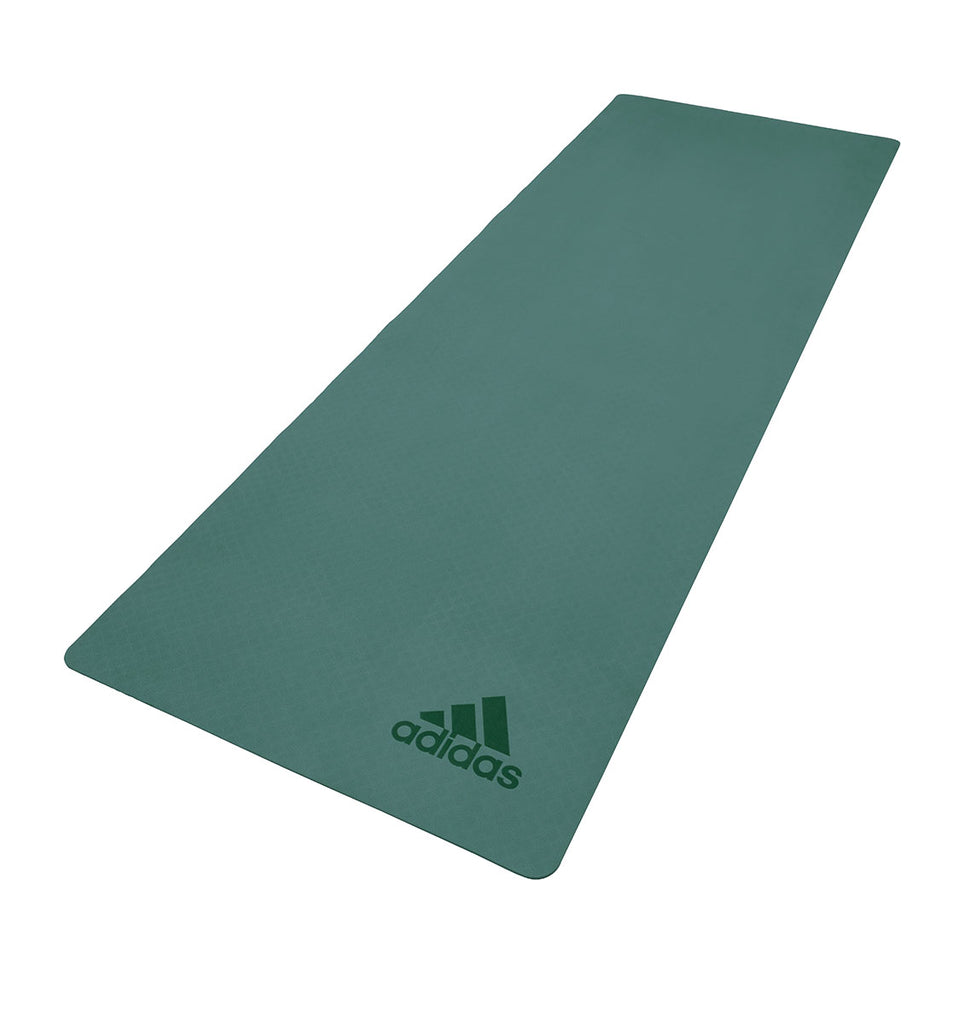 adidas Premium Yoga Mat 5mm Raw Green LOBOCKI