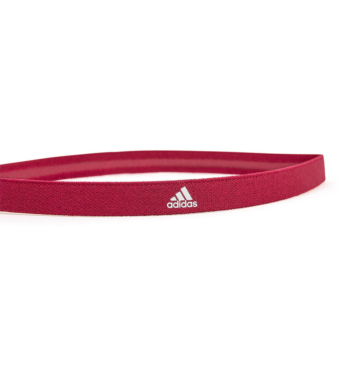adidas Sports Hair Bands - Black/Grey/Powerberry (3 Pack) - 6