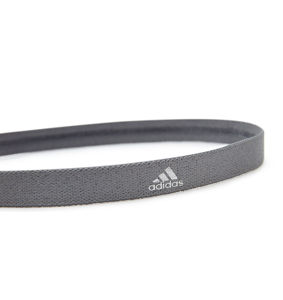 adidas Sports Hair Bands - Metallic Grey/Blue/Burgundy (3 Pack) - 7